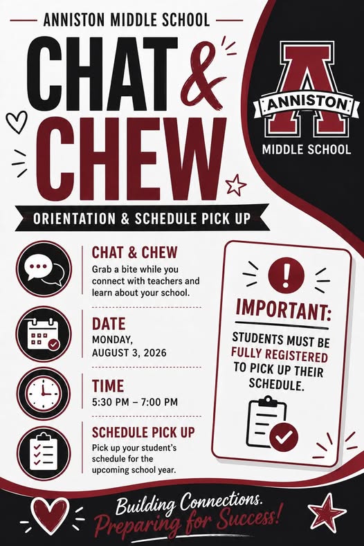 Back-to-School Orientation and Pick-Up Schedule for AMS